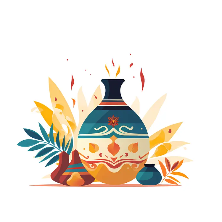 Beautiful Decorative Vase with Traditional Design