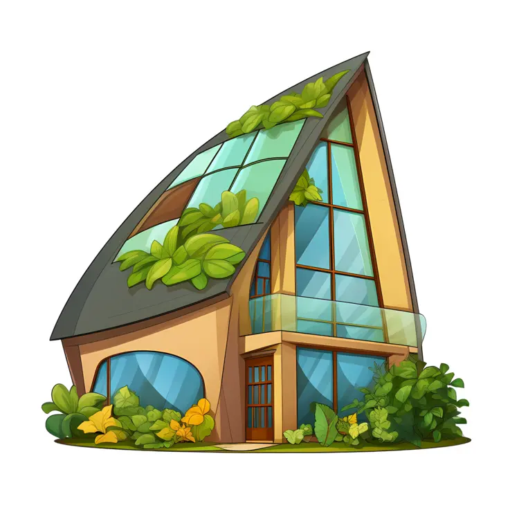 Modern Eco-friendly Greenhouse