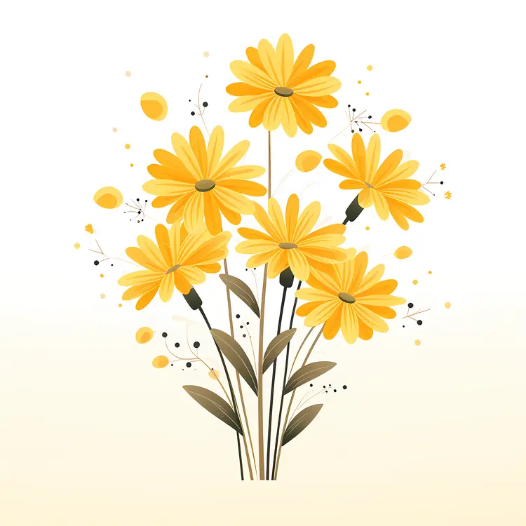 Yellow Flowers Bouquet