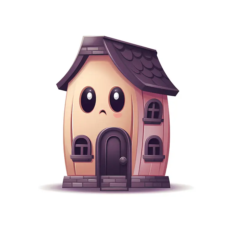 Small cute doodle house