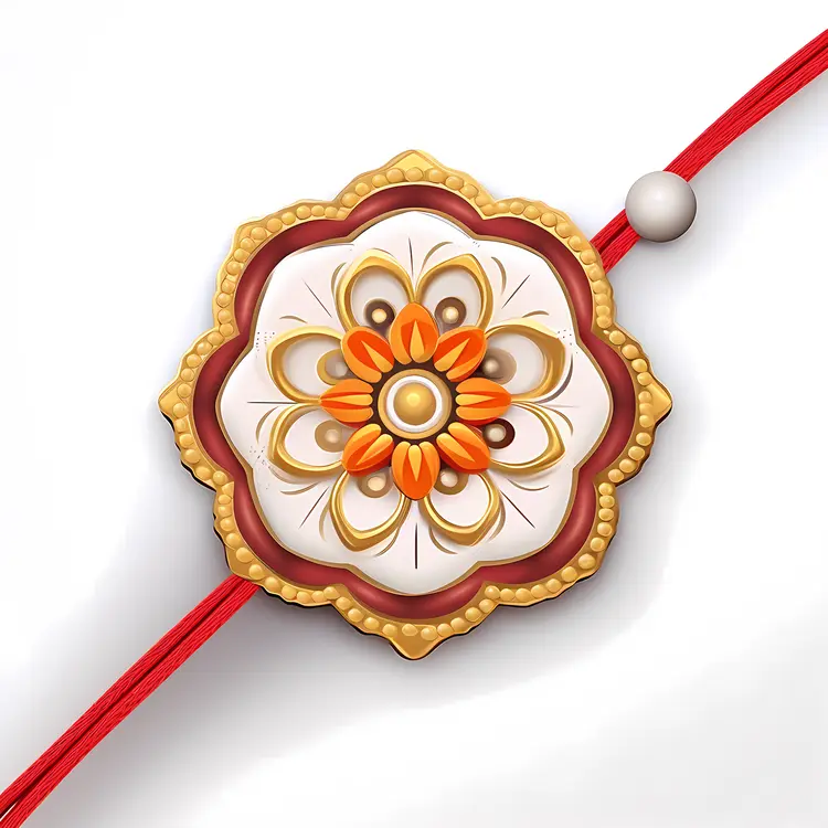 Beautiful Rakhi Bracelet for Raksha Bandhan Celebration
