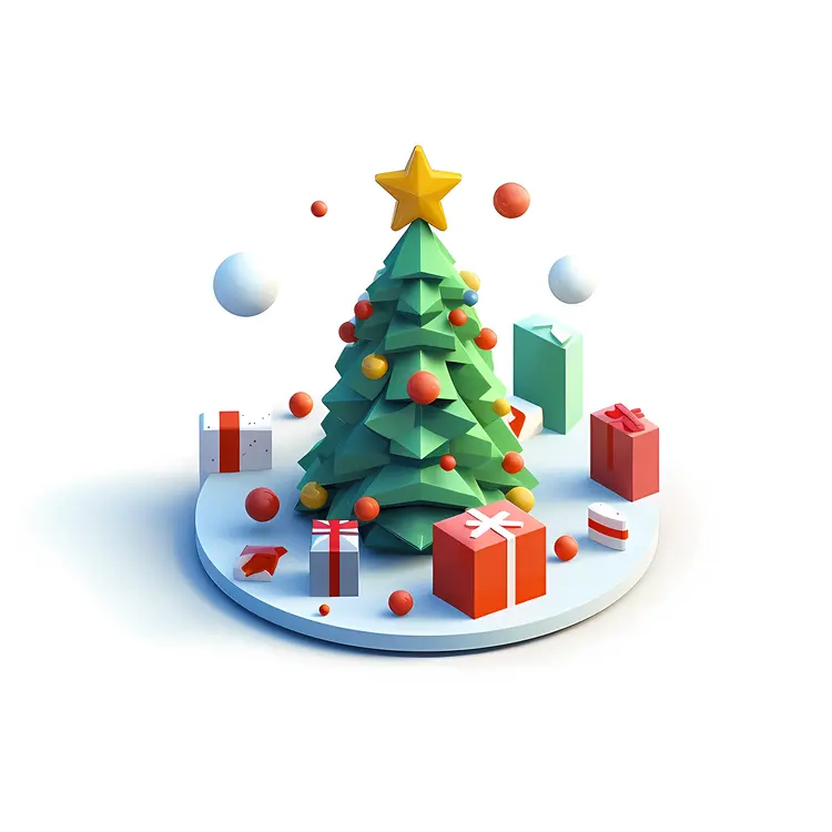 Decorated Christmas Tree