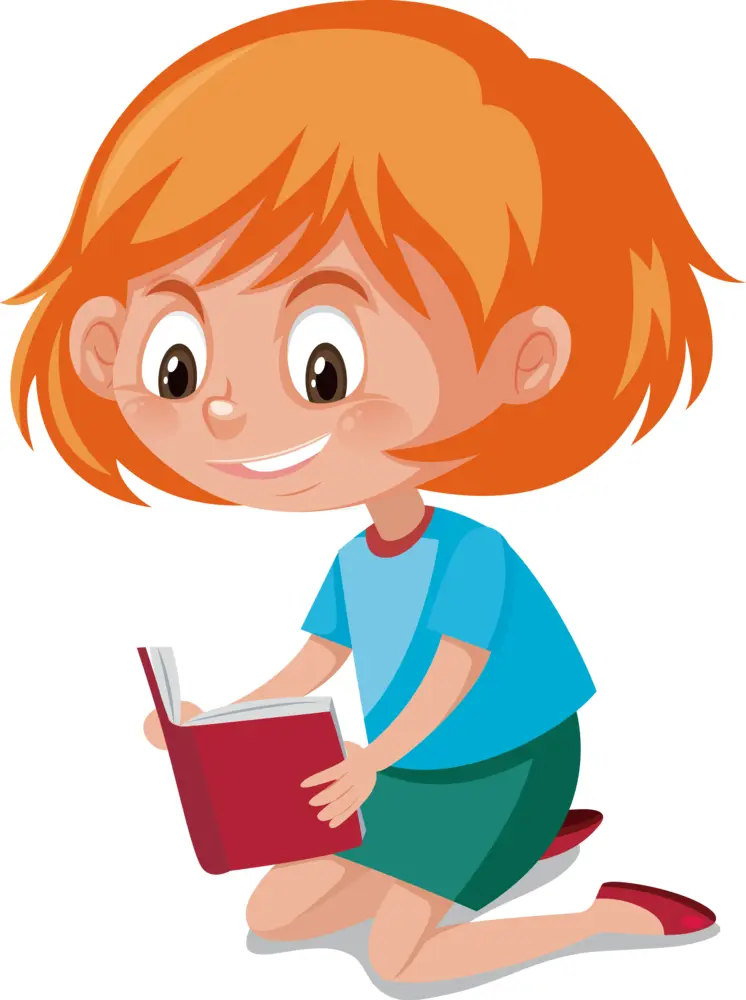 Girl Reading a Book