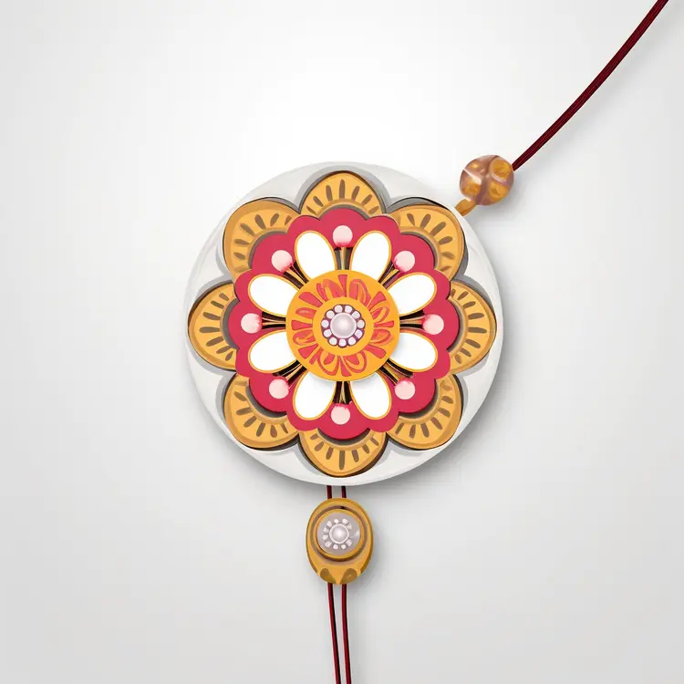 Beautiful Rakhi for Raksha Bandhan Festival