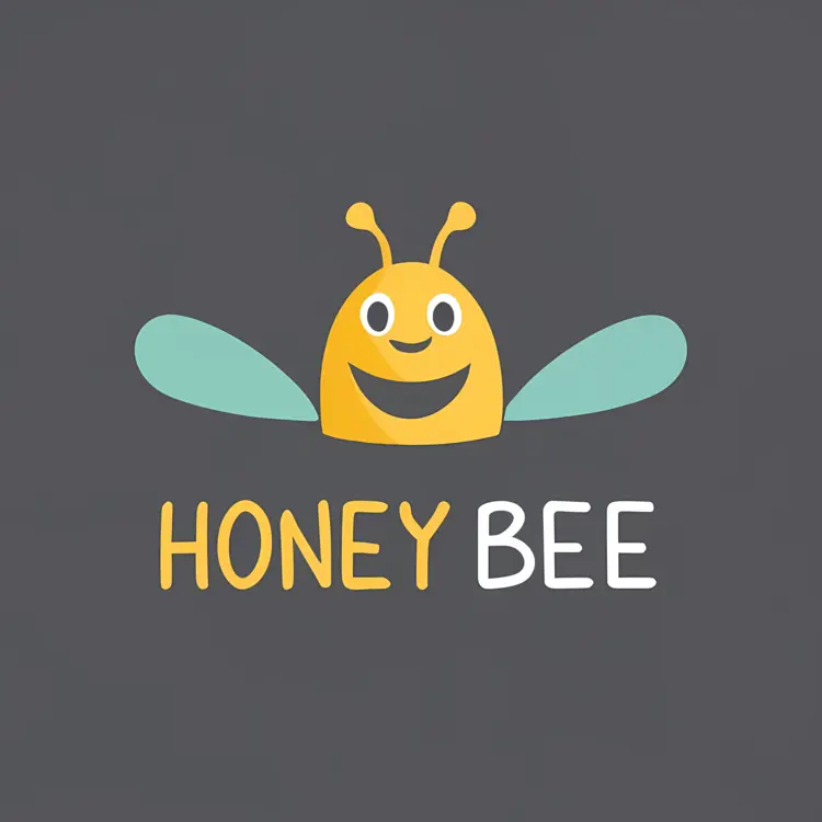 Minimalist Honey Bee Design