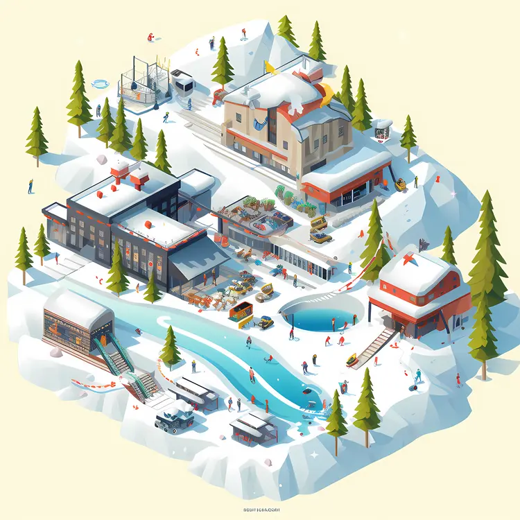 Ski Resort with Amenities