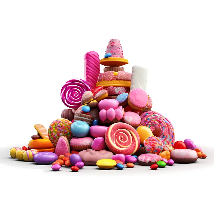 Pile of Colorful Candies