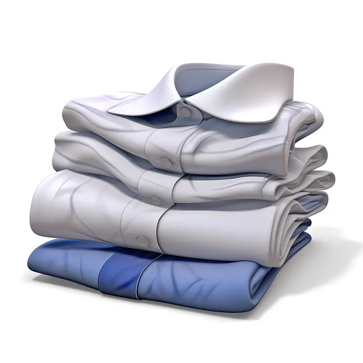 Stack of Folded Shirts