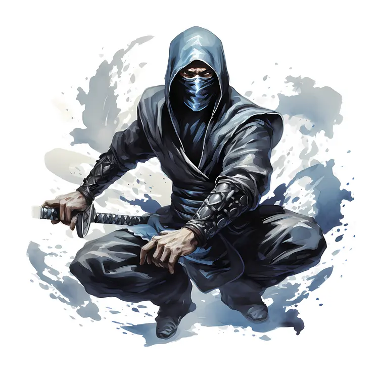 Ninja with Katana