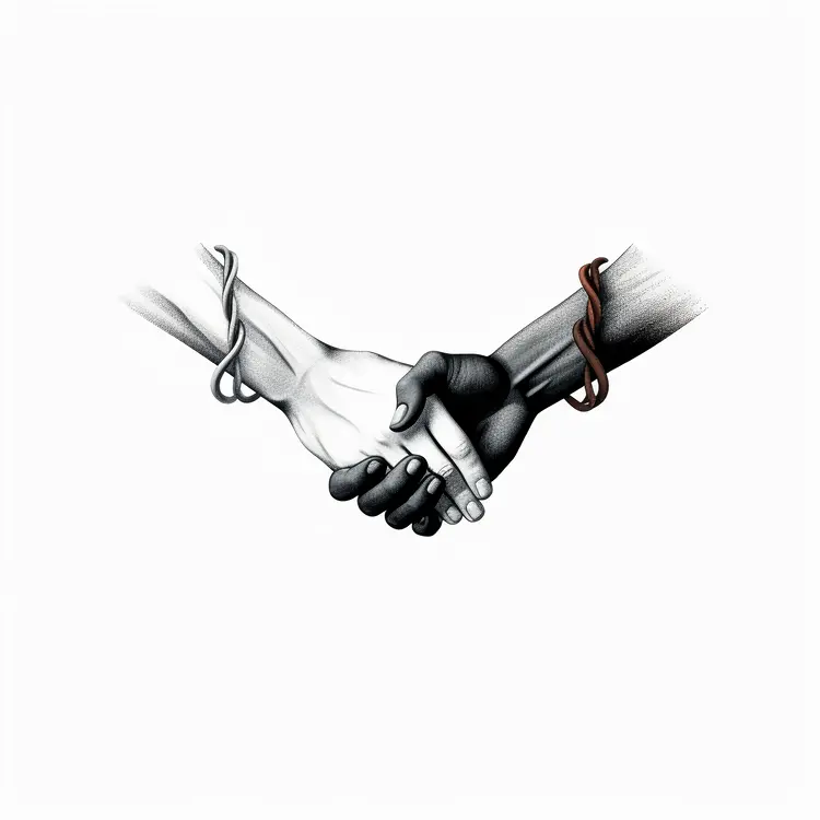 Unity Handshake Illustration