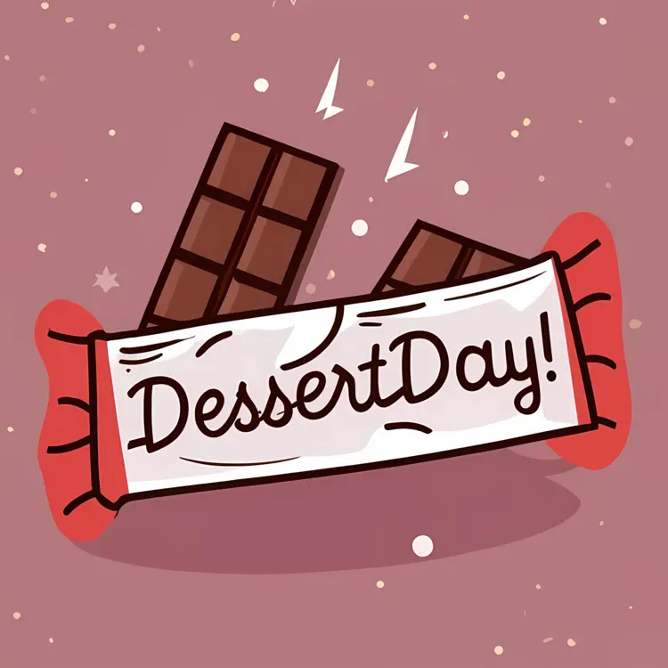 Chocolate Bar for Dessert Day Celebration