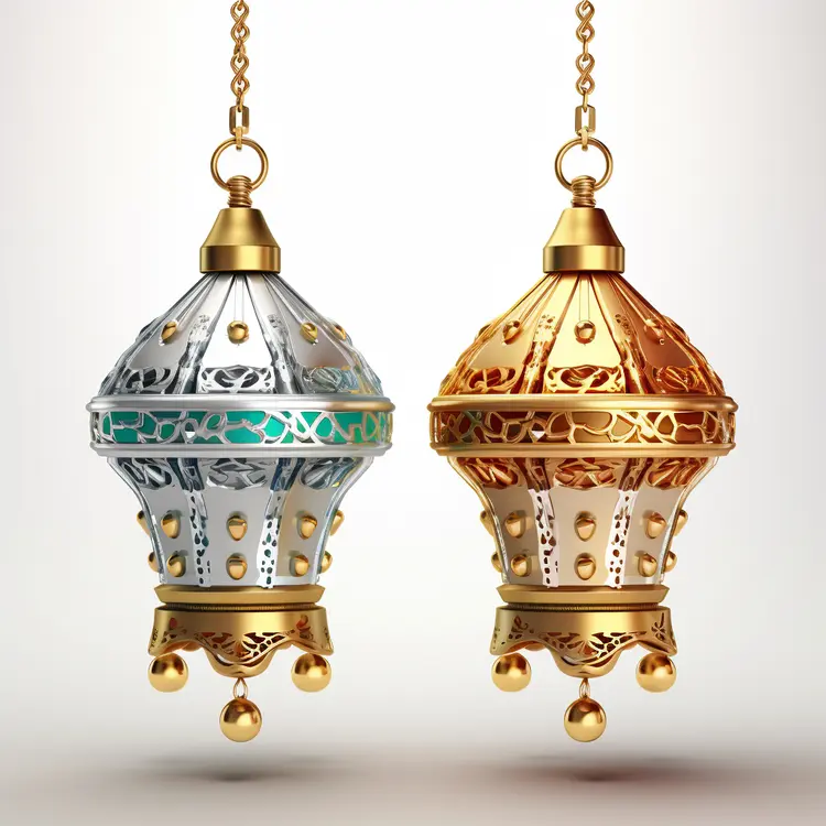 Elegant Hanging Lanterns