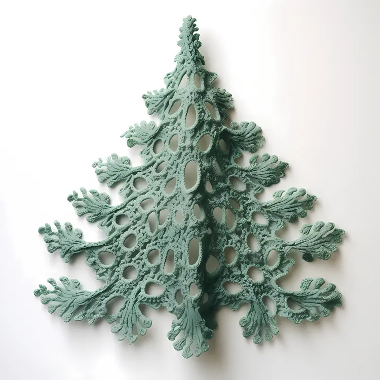 Green Crochet Christmas Tree