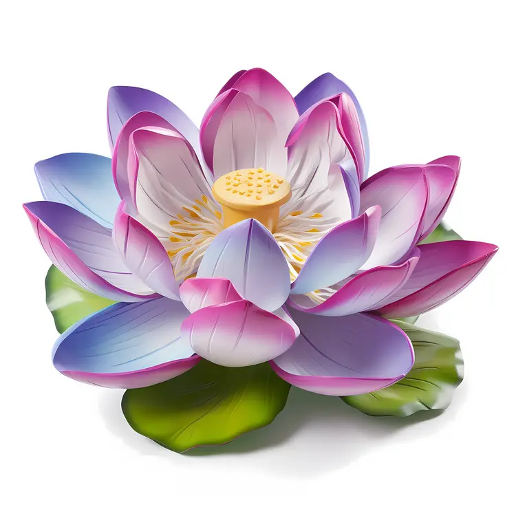 Beautiful Pink and Purple Lotus Flower