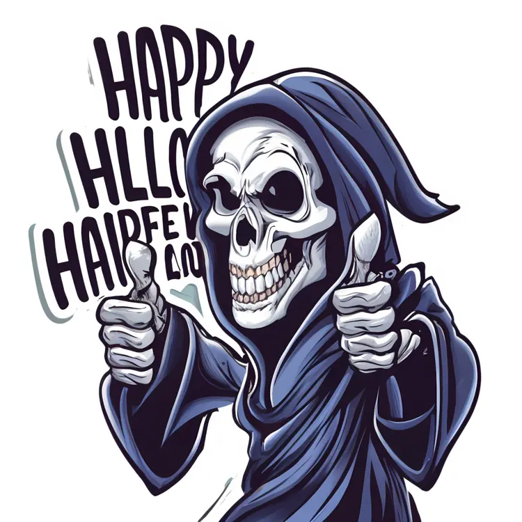Happy Halloween Grim Reaper