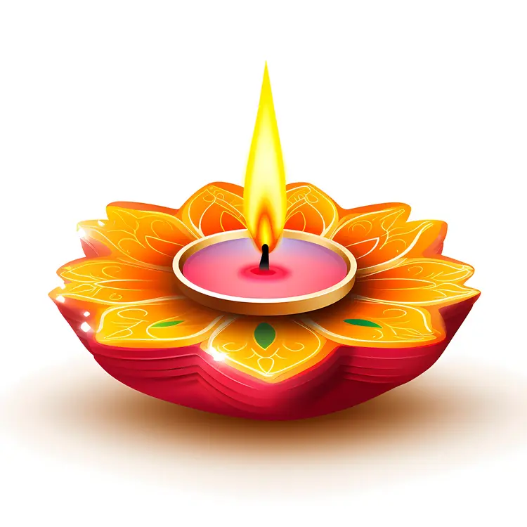 Beautiful Diya Lamp for Diwali