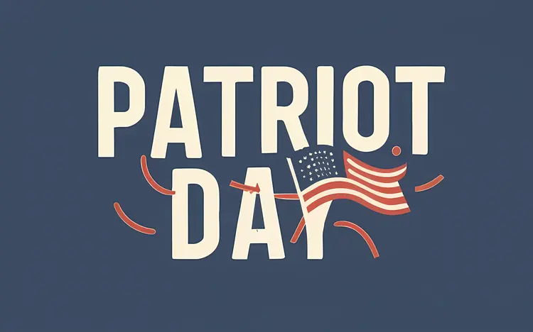 Patriot Day Celebration with Flag