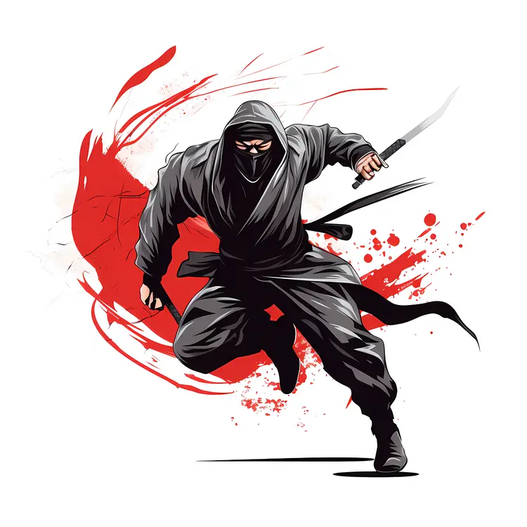 Ninja in action