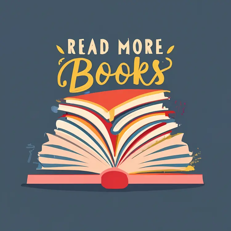 Open Book with Colorful Pages