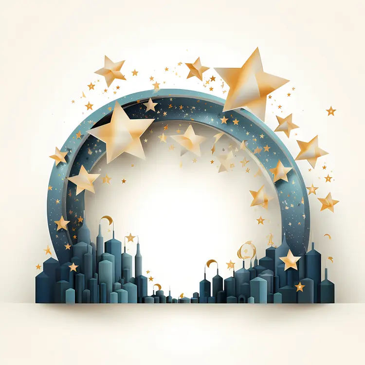 City Arch with Stars