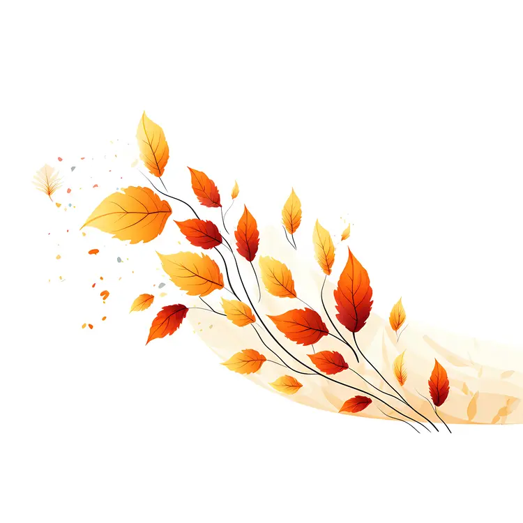 Graceful Autumn Leaves