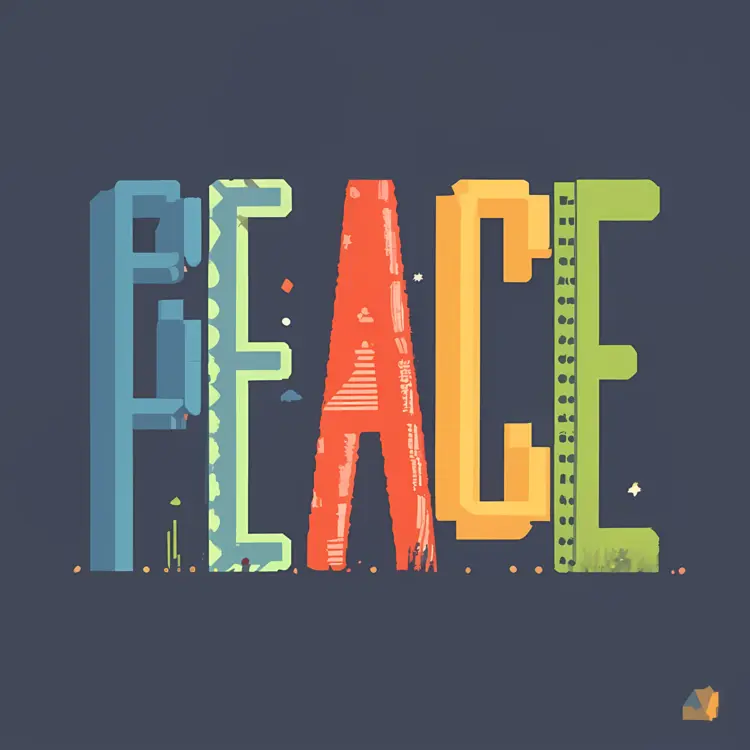Creative Peace Typography