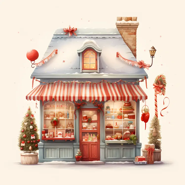 Small cute doodle house
