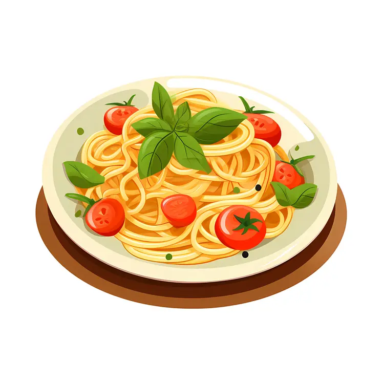 Delicious Spaghetti with Fresh Tomatoes and Basil