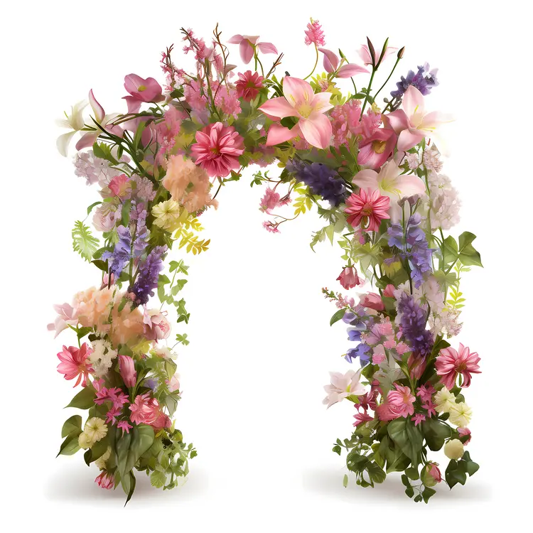 Beautiful Flower Arch for Celebrations