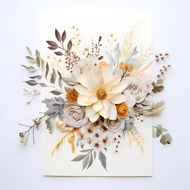 Elegant White and Yellow Floral Arrangement