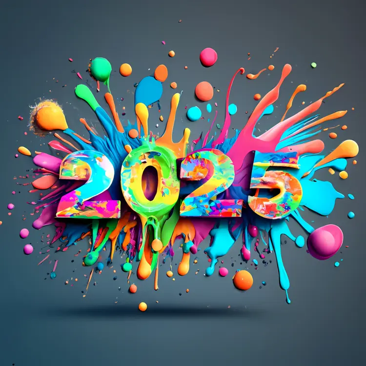 Colorful 2025 Splash Art