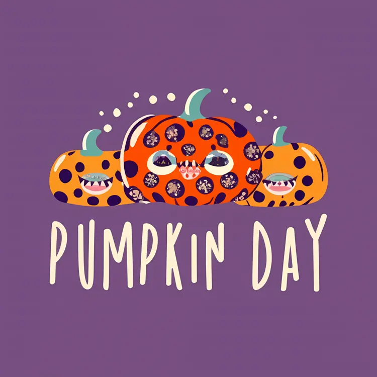 Spotted Pumpkins for Pumpkin Day