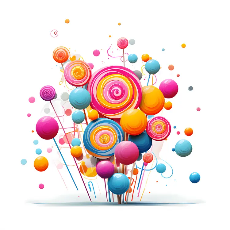 Colorful Candy Bouquet