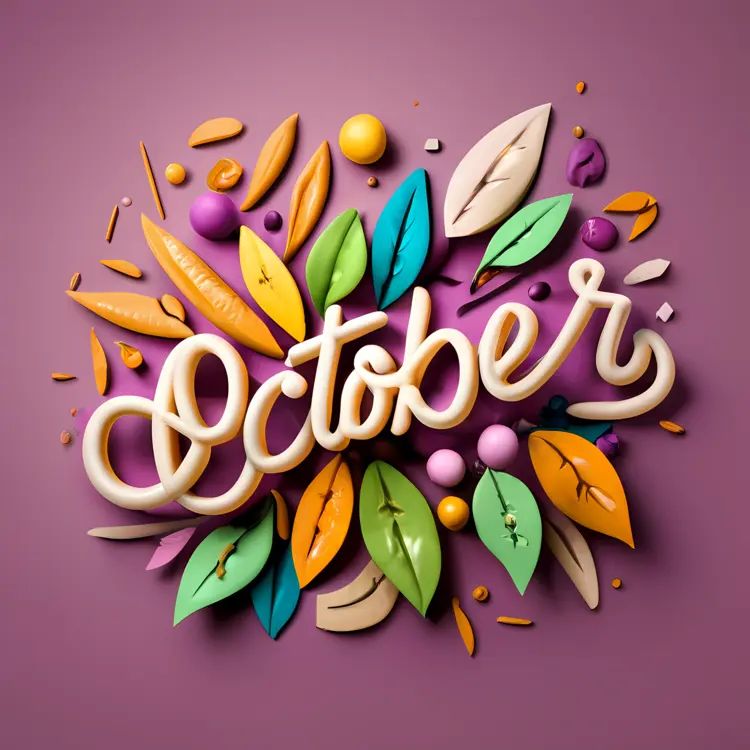 October Leaves and Colors
