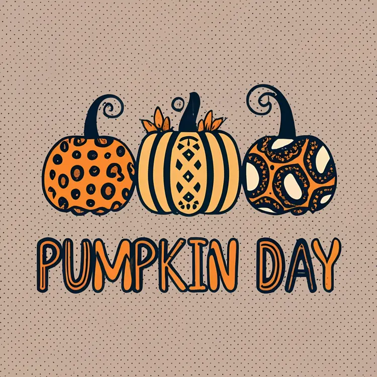 Stylish Pumpkins for Pumpkin Day
