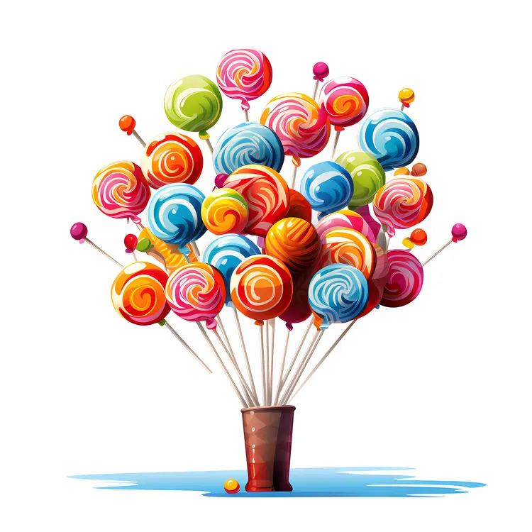 Colorful Lollipops for Fun Treats