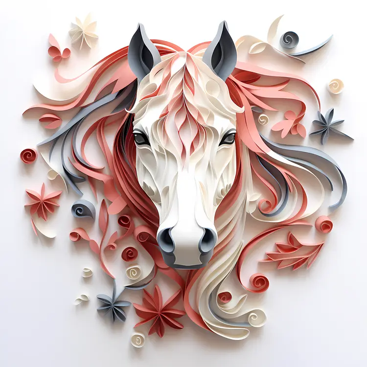 Paper Craft Horse