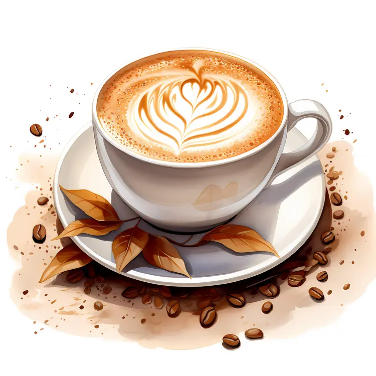 Classic Latte with Latte Art
