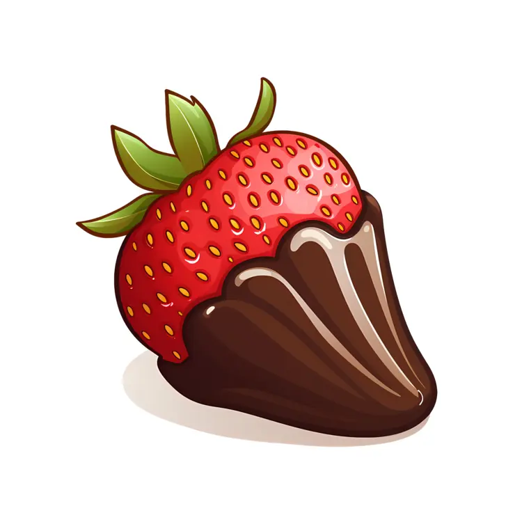 Gourmet Chocolate Dipped Strawberry