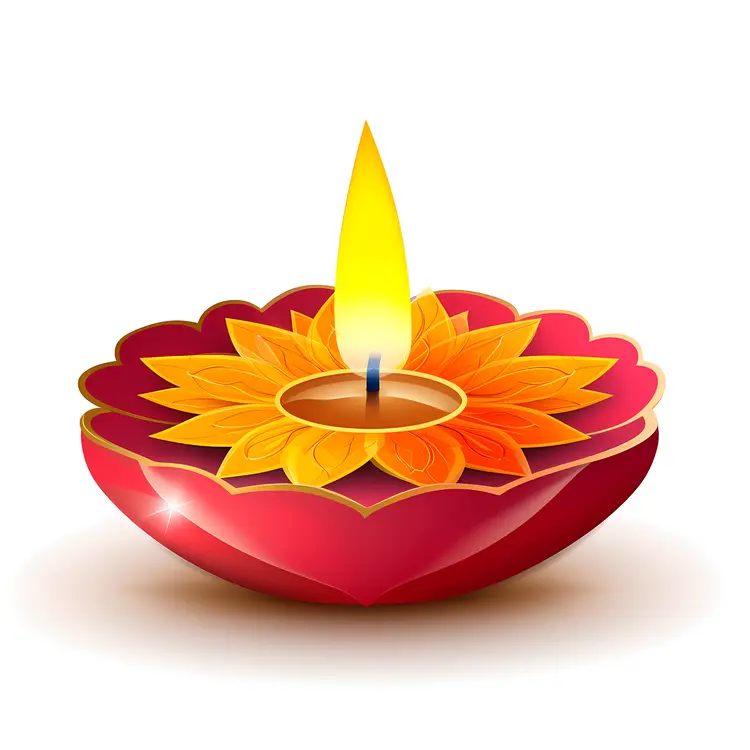 Traditional Diya Lamp for Diwali