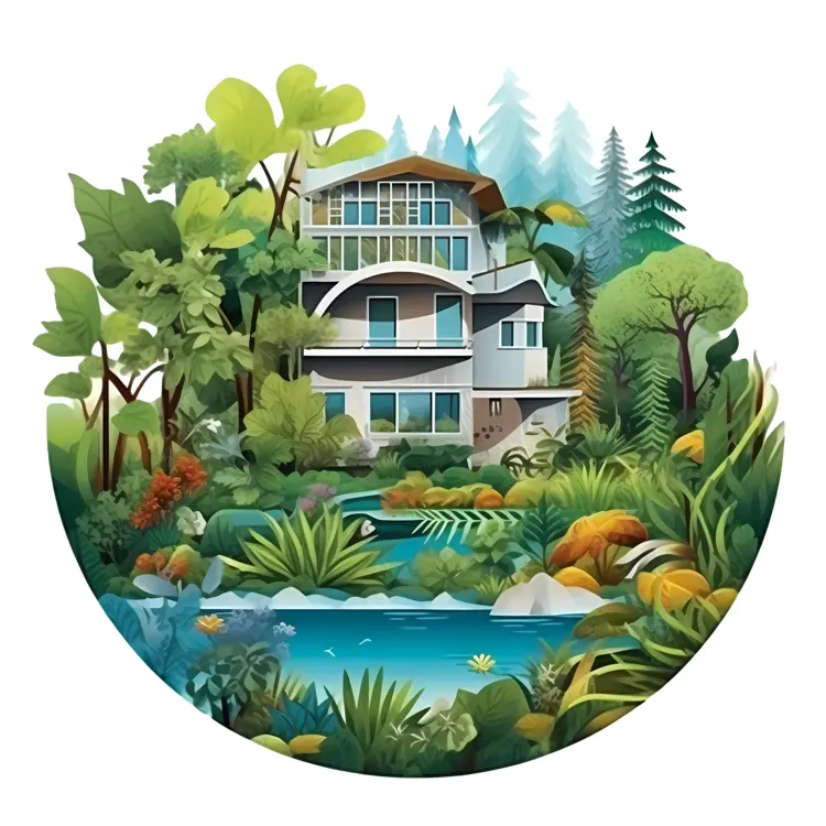 Scenic Forest House