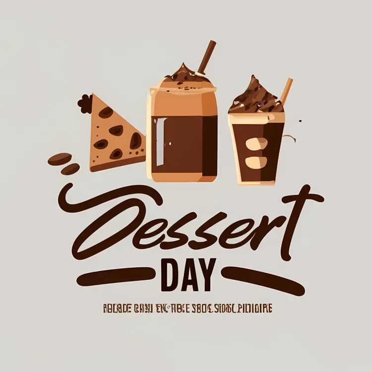 Dessert Day Celebration with Various Sweets