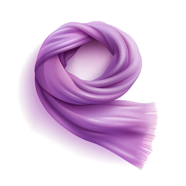 Purple Scarf