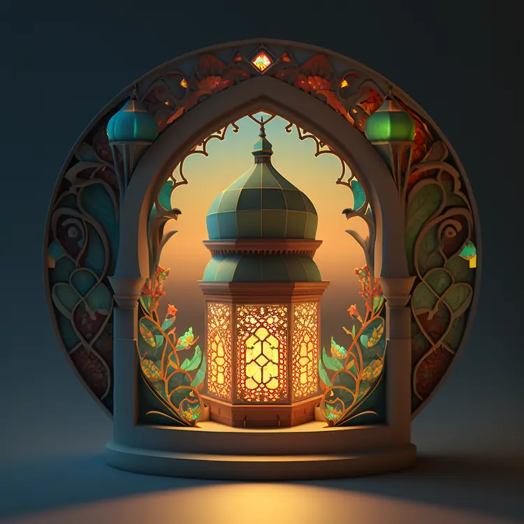 Beautiful Lantern for Ramadan Celebration