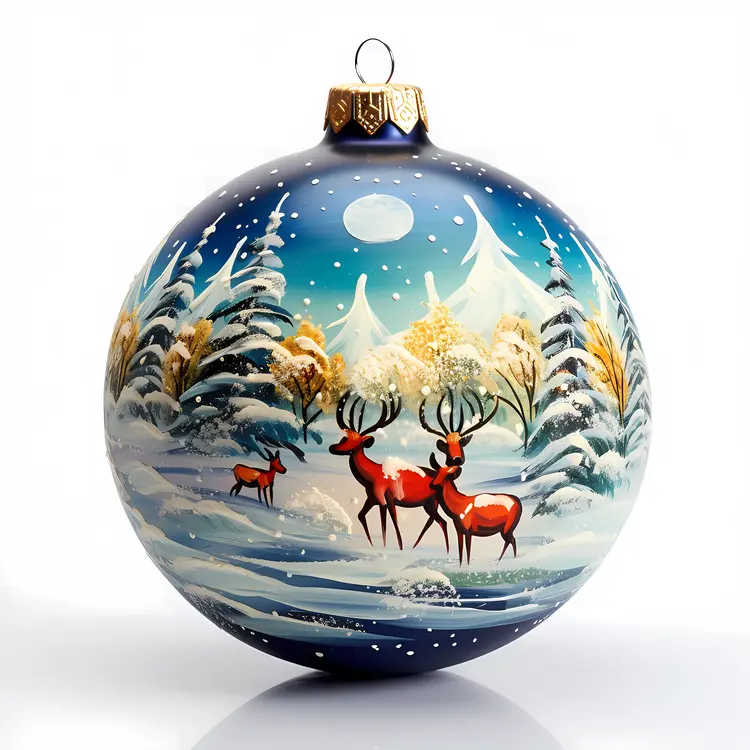 Reindeer Christmas Ornament