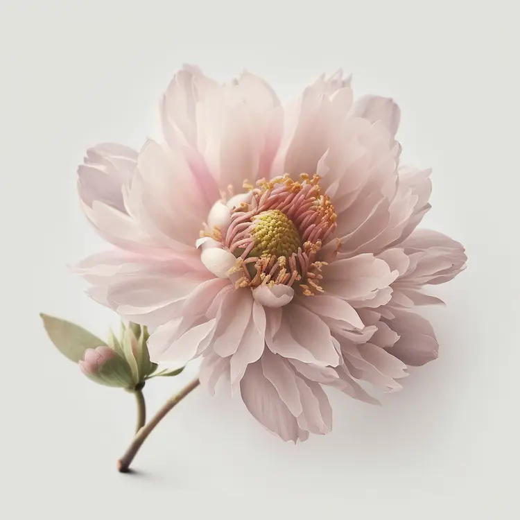 Beautiful Pink Peony Flower