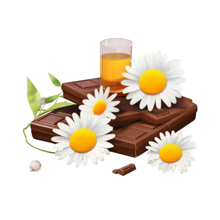 Chocolate with Daisies and Honey