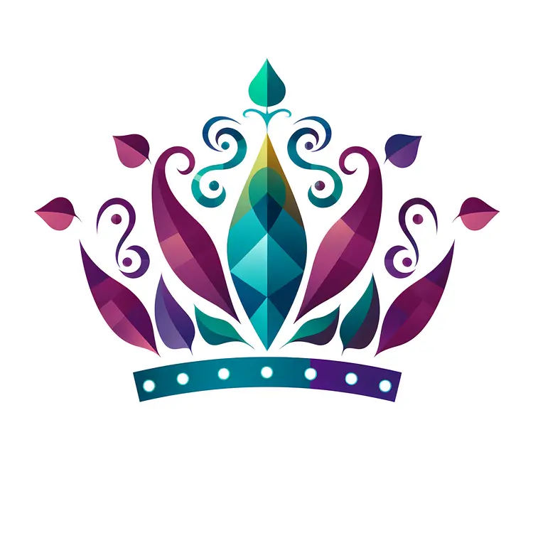 Colorful Ornate Crown