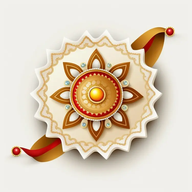 Beautiful Rakhi for Raksha Bandhan Festival