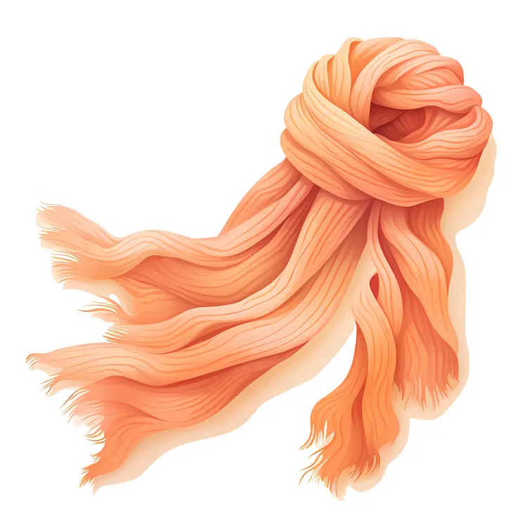 Orange Scarf